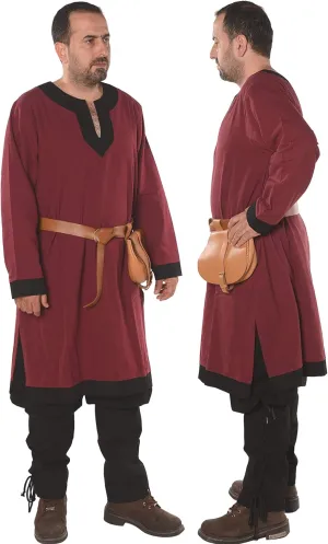 Calvina Costumes Arthur Medieval, Viking, LARP and Renaissance Tunic by Formen - Made in Turke