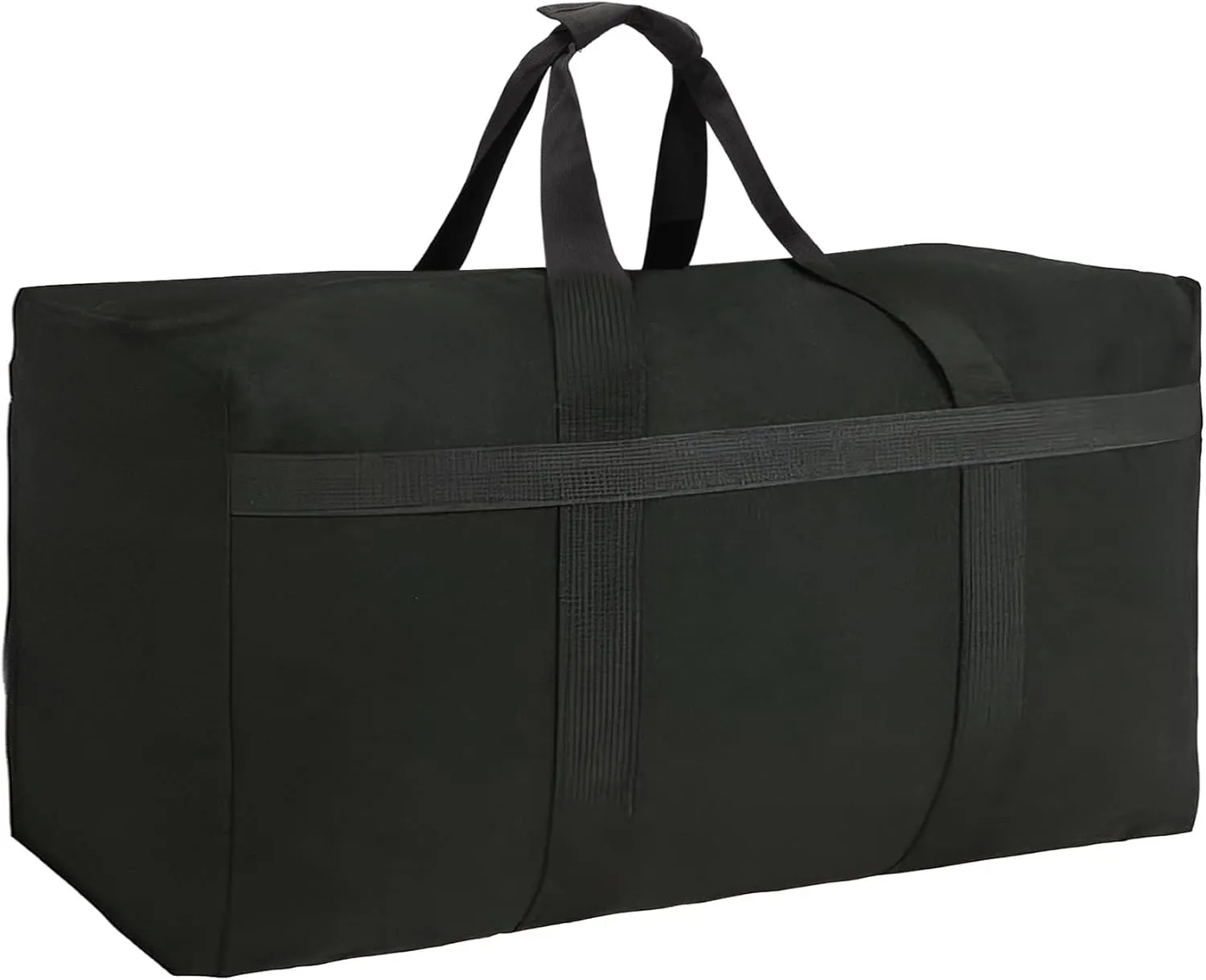 Canvas Duffle Bag Check In Bag Great for Traveling, Moving, Camping, Storage, College Kids and More (100L, Canvas)