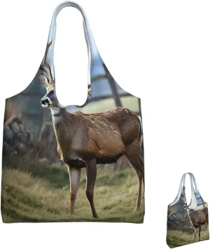 Canvas Tote Bag Reusable Grocery Bags Lightweight Handbag Donuts Tote Bag for Shopping Cloth Bags