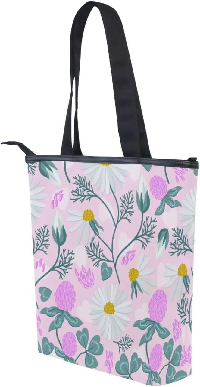 Canvas Tote Bags Purses and Handbags for Women Men Top Handle Ladies Shoulder Bags Multicolored Pattern