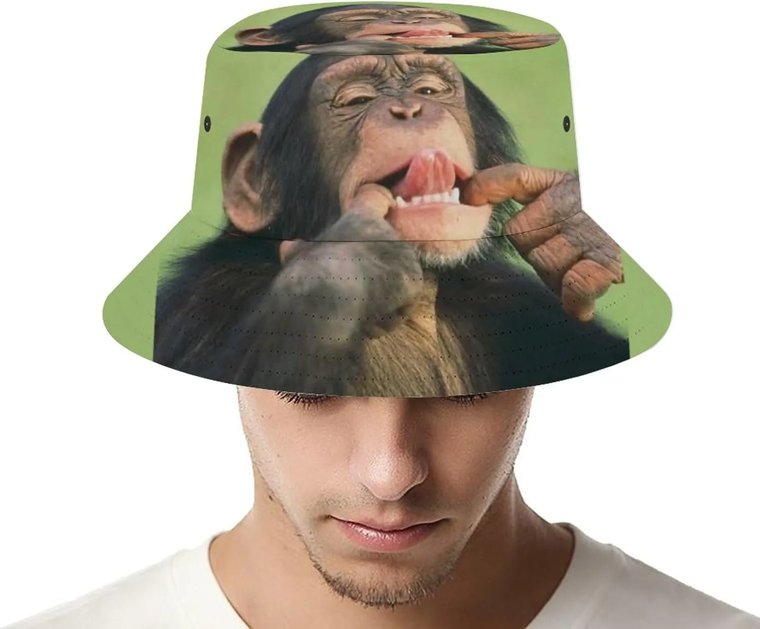Capybara Ok I Pull Up Men's Women's Bucket Hat Summer Vacation Travel Beach Sun Hat Packable Lightweight Outdoor Hat