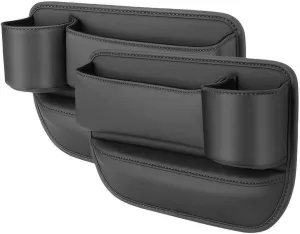 Car Seat Gap Filler Organizer for Lexus RX V 2022 2023 2024 2025, Car Gap Filler Car Seat Storage Box Seat Gap Storage Box Car Accessories,Black