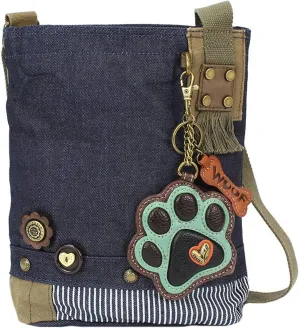 Chala Paw Print Patch Crossbody Handbag