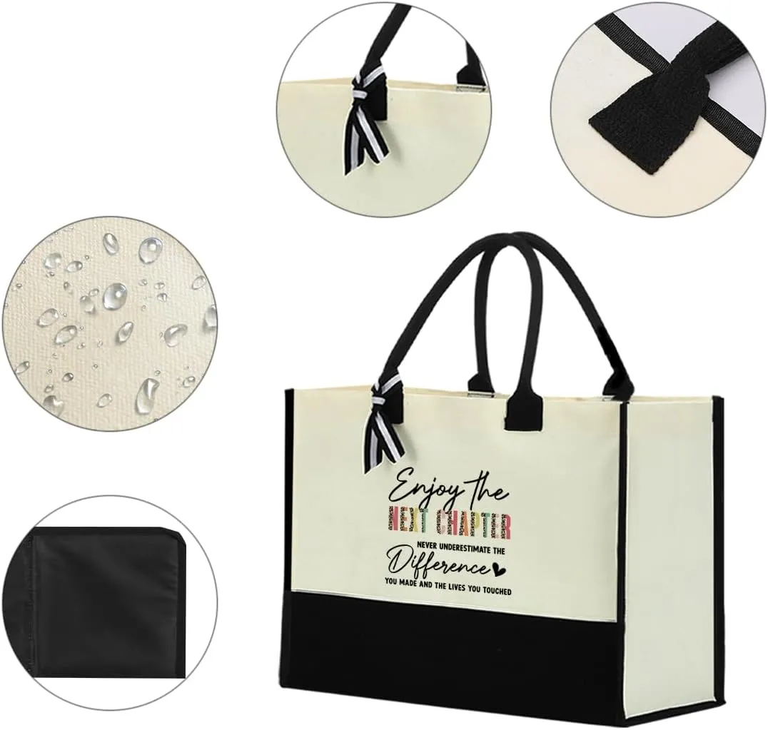 Chaos Coordinator Waterproof Tote Bag - Religious & Thank You Gifts for Office, Beach, Retirement for Women