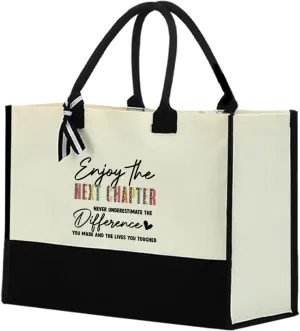 Chaos Coordinator Waterproof Tote Bag - Religious & Thank You Gifts for Office, Beach, Retirement for Women