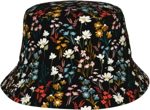Chic Wildflowers Bucket Hat Summer Packable Fisherman Cap Beach Travel Sun Hat for Unisex Men Women