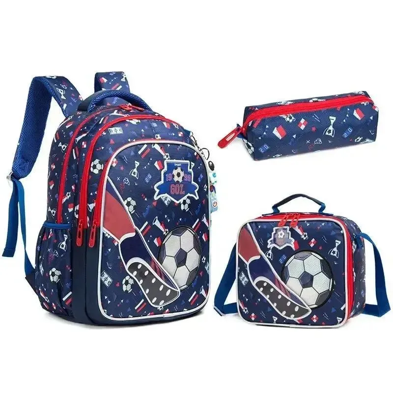Childrens School Backpack Set with Lunch Bag Pencil Case Waterproof School Bags for Girls Mermaid Backpack Child Girl Book Bag