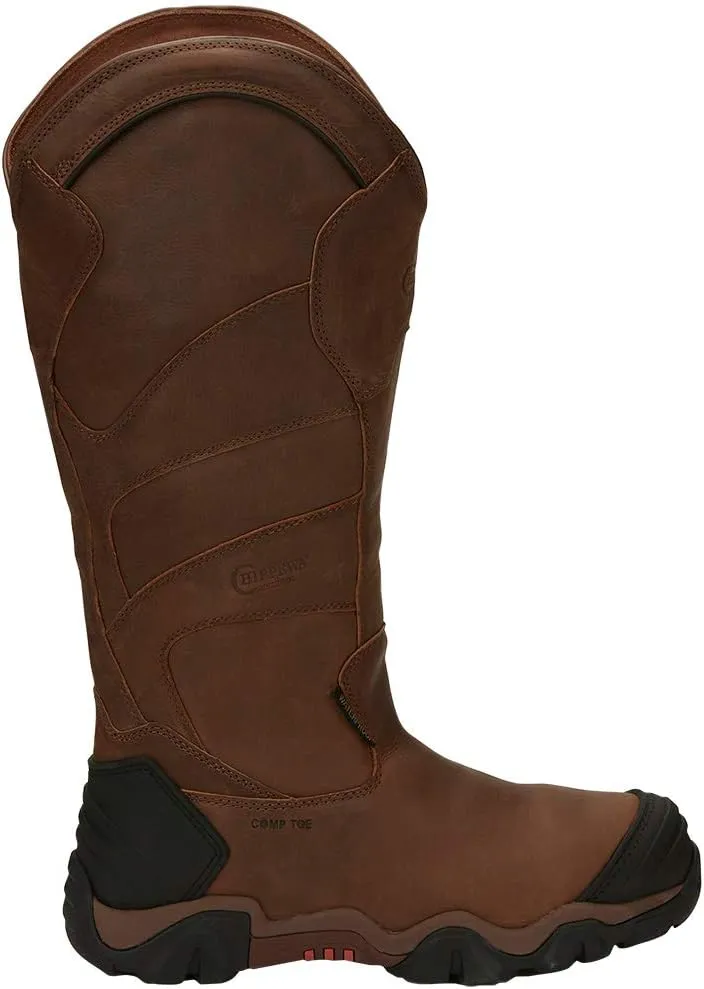 Chippewa Snake Boot Cross Terrain Nano Comp Toe Brown