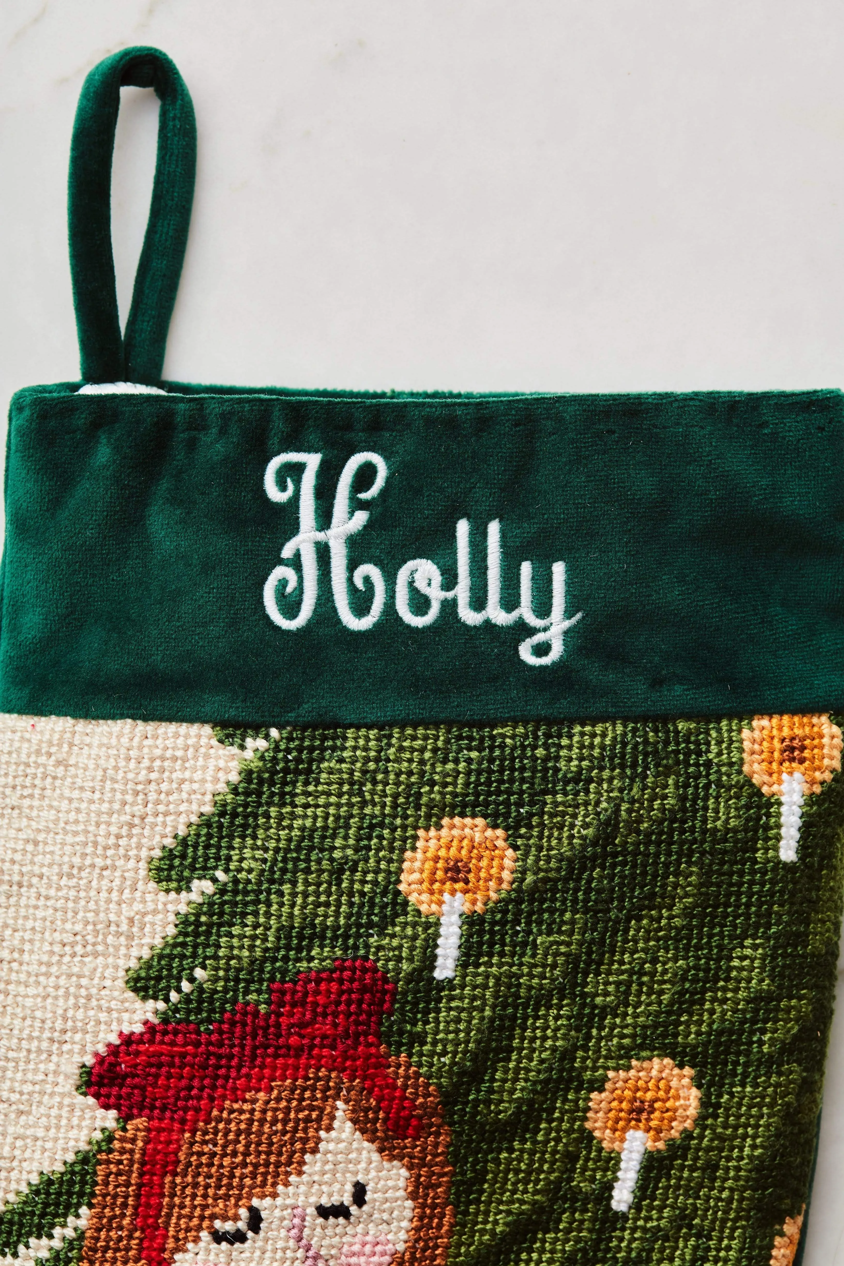 Christmas Birdie Full Size Stocking