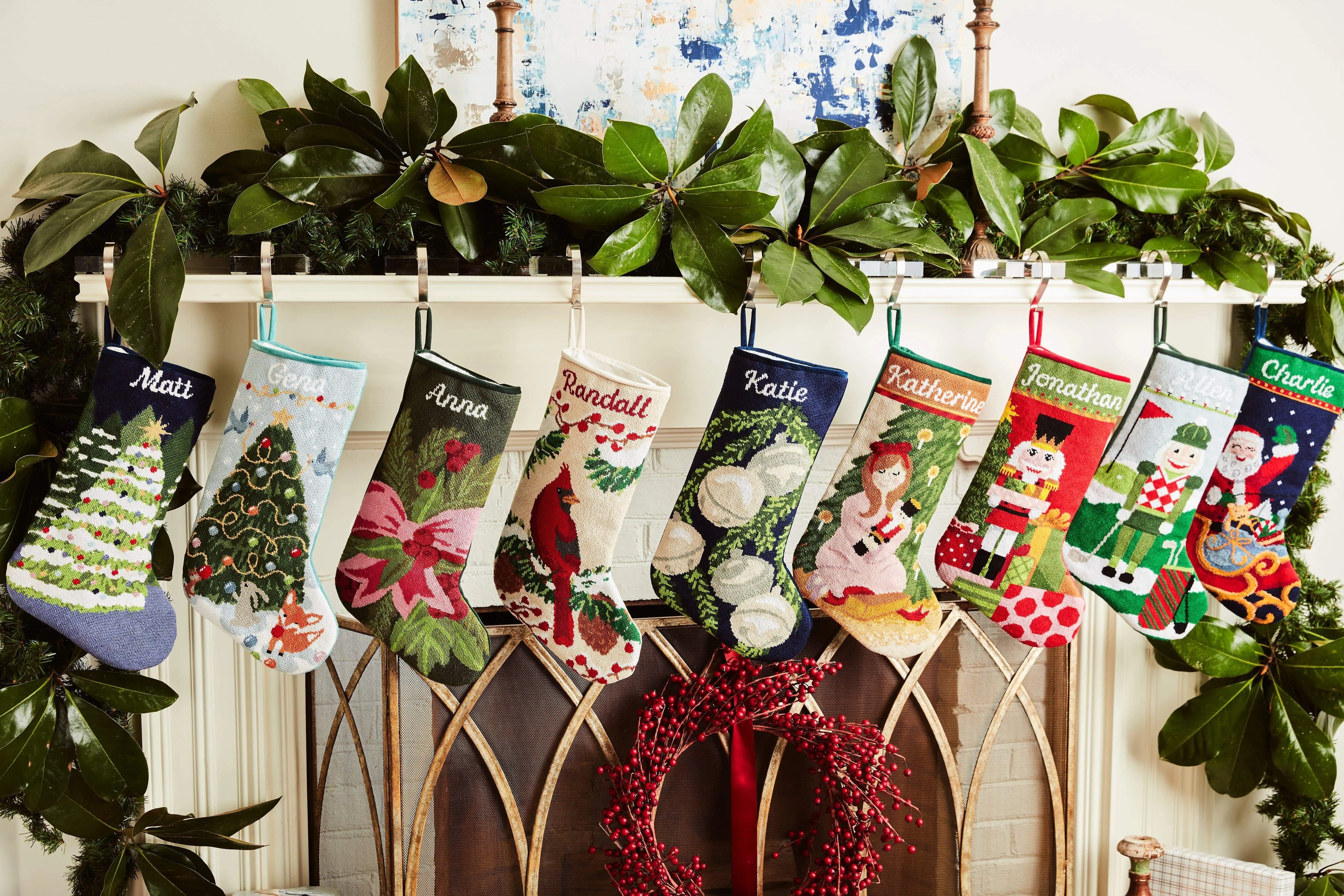 Christmas Birdie Full Size Stocking
