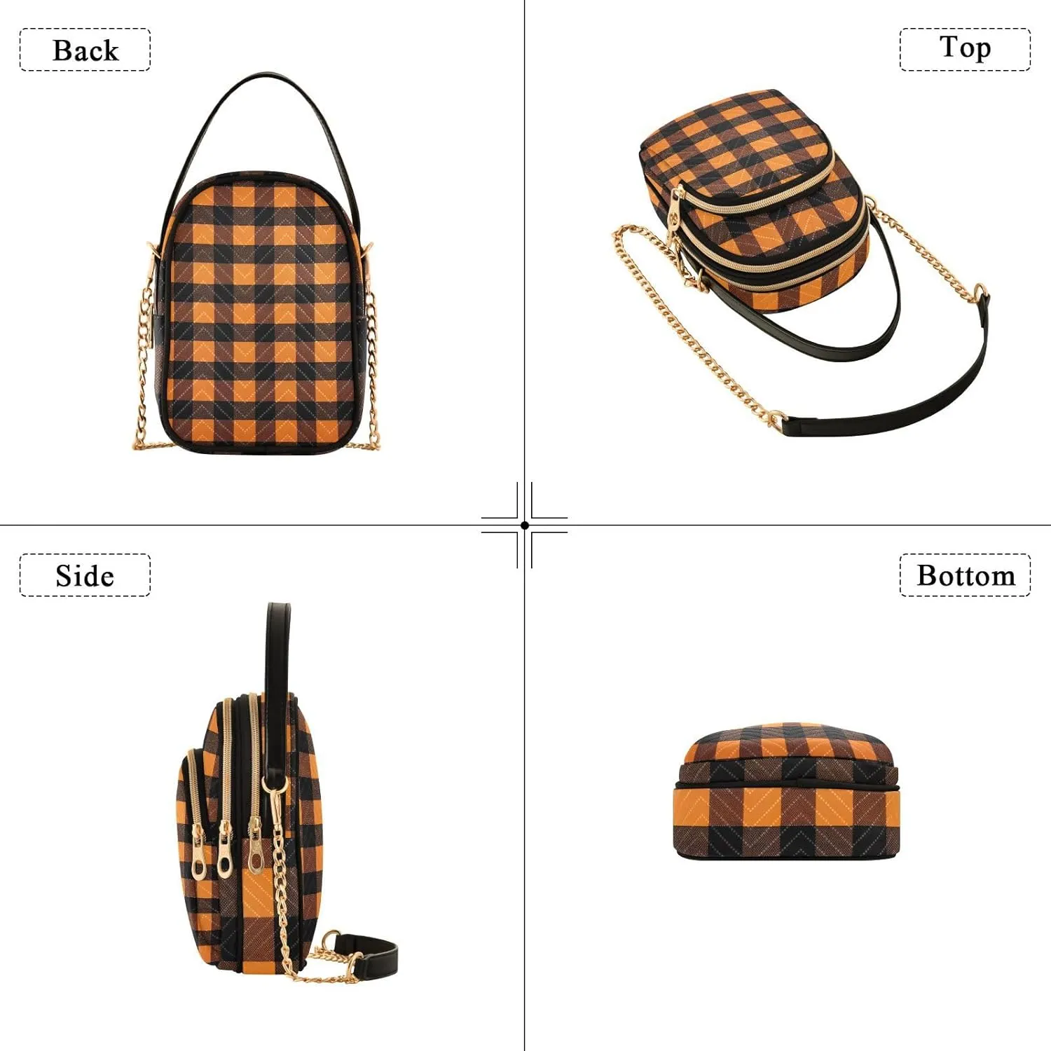 Christmas Ornaments Soldiers Set Women Crossbody Bags, Purse with Long Shoulder Strap, Stylish Crossbody Bags