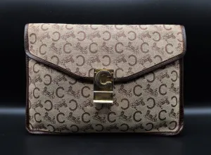 Céline Monogram Clutch Bag