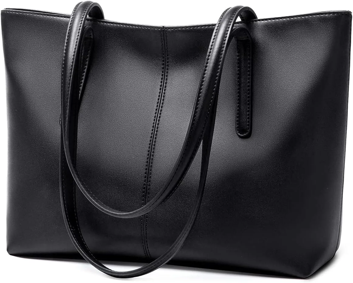 Cnoles Women Tote Bag Leather Handbag Purses And Handbags For Women Ladies Top Handle Large Soft Shoulder Satchel Hobo Bags