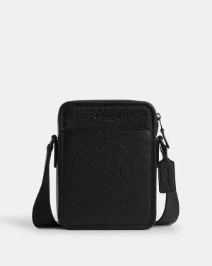 Coach Sullivan Crossbody Bag Black Copper-Black