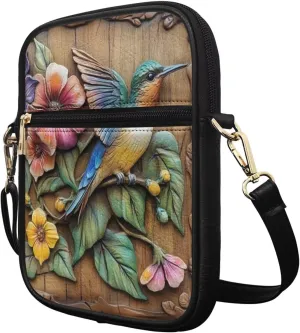 COEQINE Womens Messenger Bag with Zipper Leather Messenger Purse for Woman Crossbody Purse with Adjustable Strap Handbag