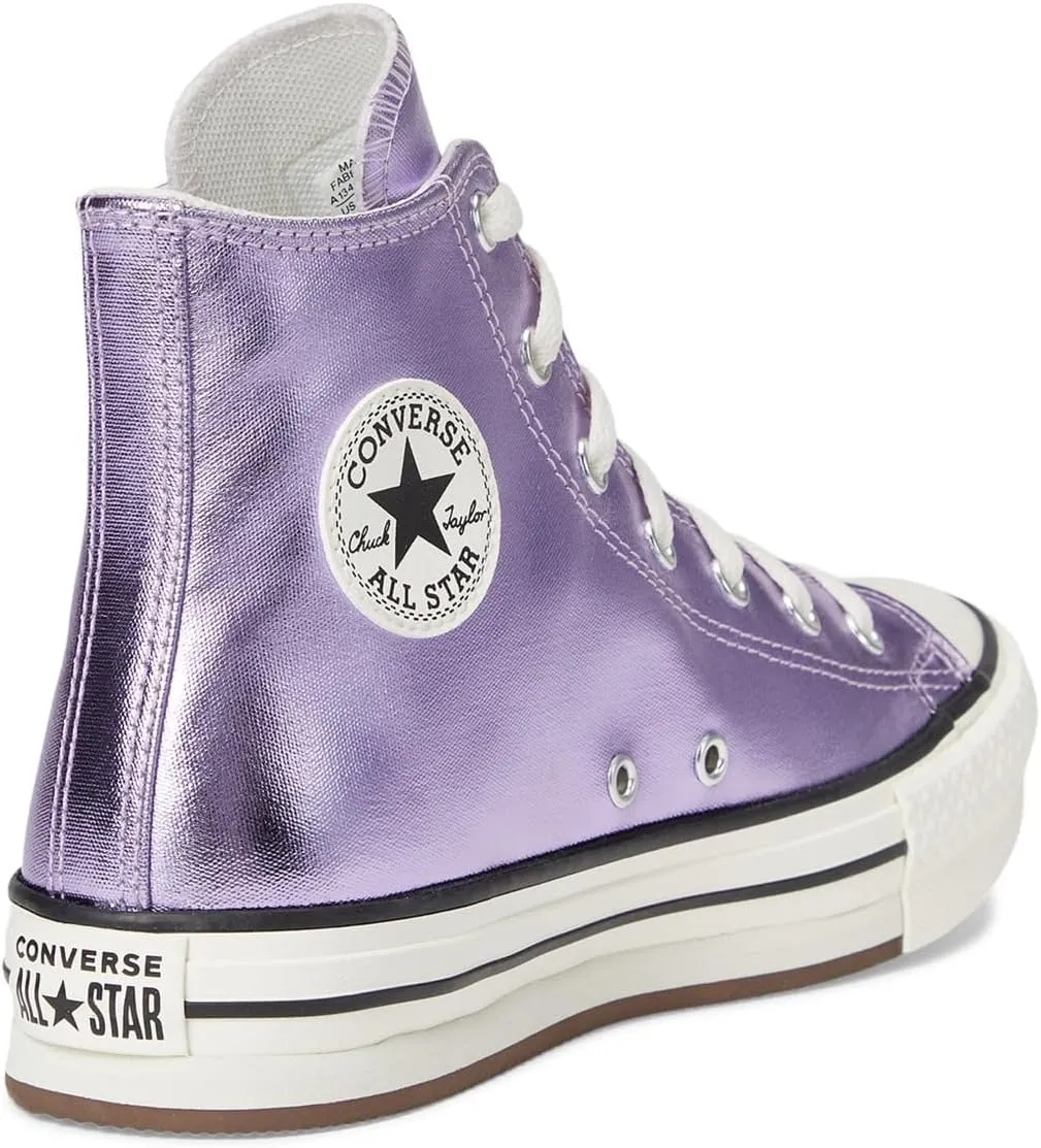 Converse Unisex-Child Chuck Taylor All Star Eva Lift Platform Metallic (Big Kid)