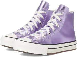 Converse Unisex-Child Chuck Taylor All Star Eva Lift Platform Metallic (Big Kid)