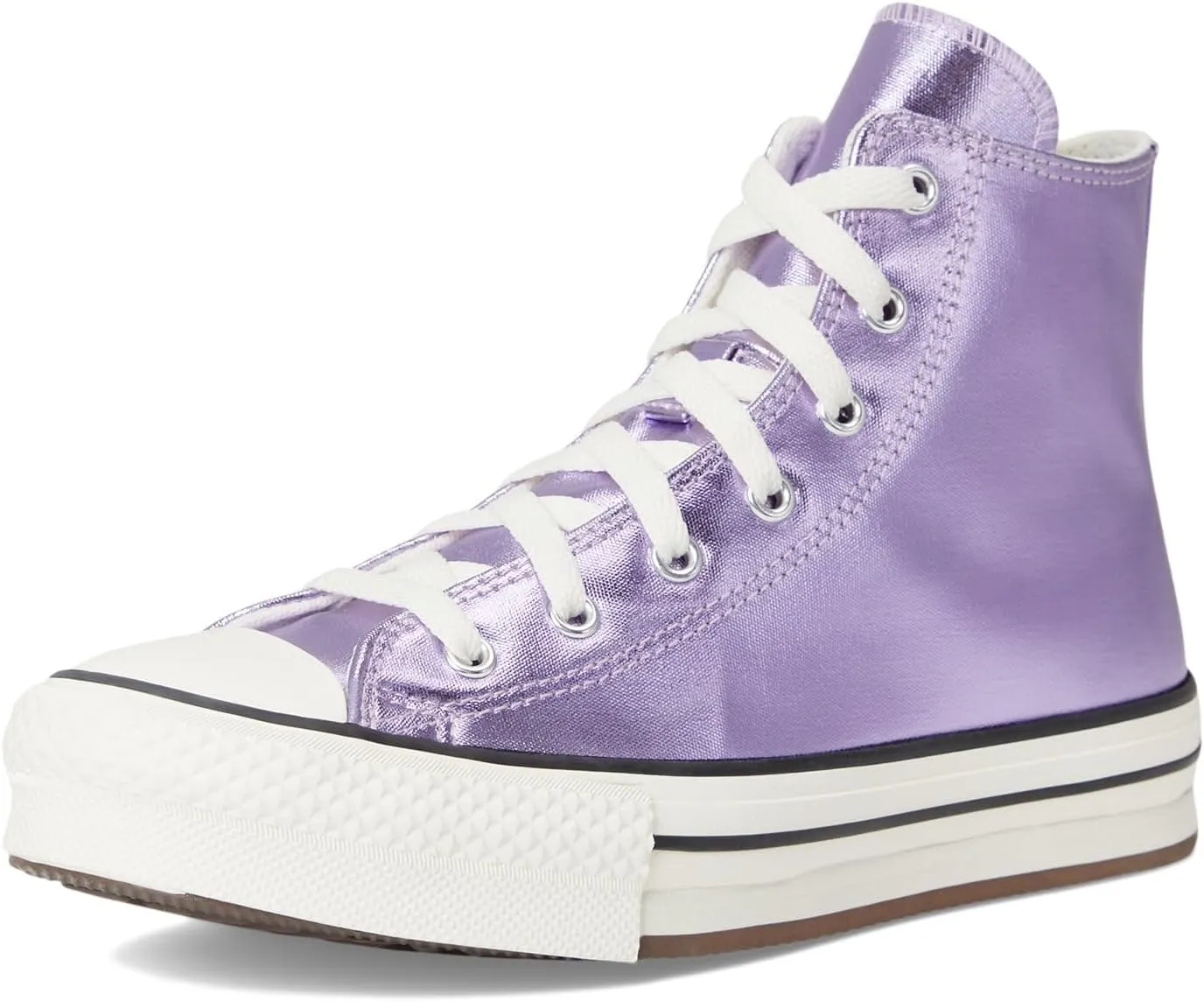 Converse Unisex-Child Chuck Taylor All Star Eva Lift Platform Metallic (Big Kid)