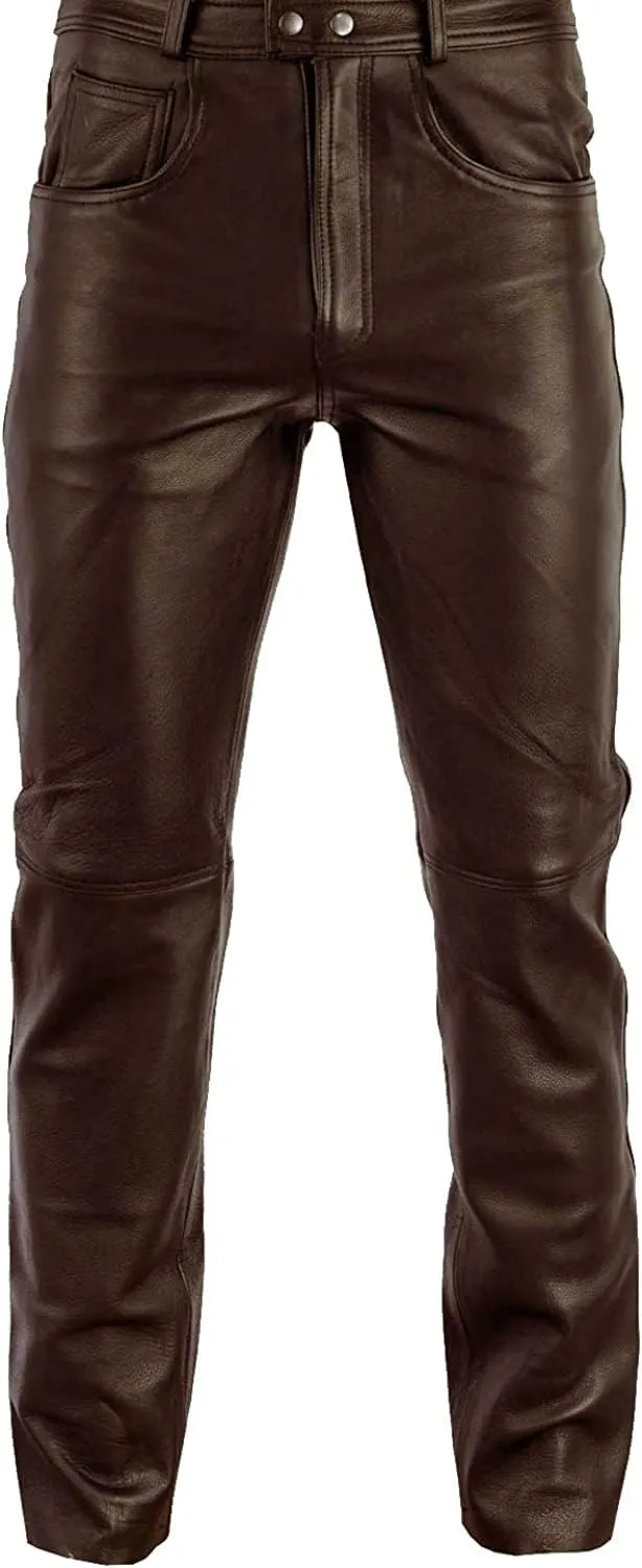 Cowboy Western Traditional Native American Pant for Men Casual Classic Breeches Fashion