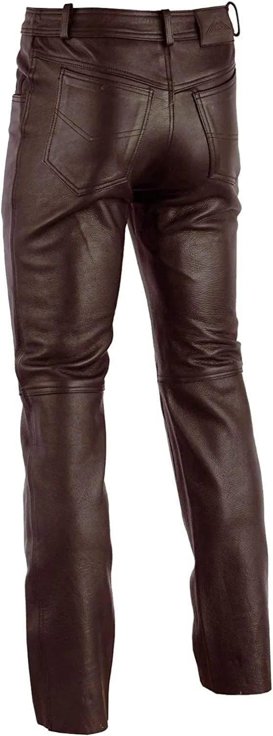 Cowboy Western Traditional Native American Pant for Men Casual Classic Breeches Fashion
