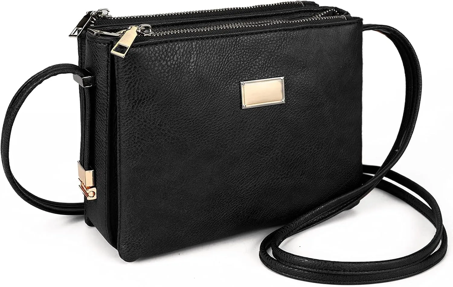Crossbody Bags for Women Small Pu Leather Over the Shoulder Purses and Flap Cross Body Handbags with Multi Pockets…