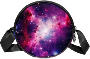 Crossbody Bags for Women,Crossbody Bag Men,Small Sling Bag,Universe Galaxy and Nebula,Crossbody Purse