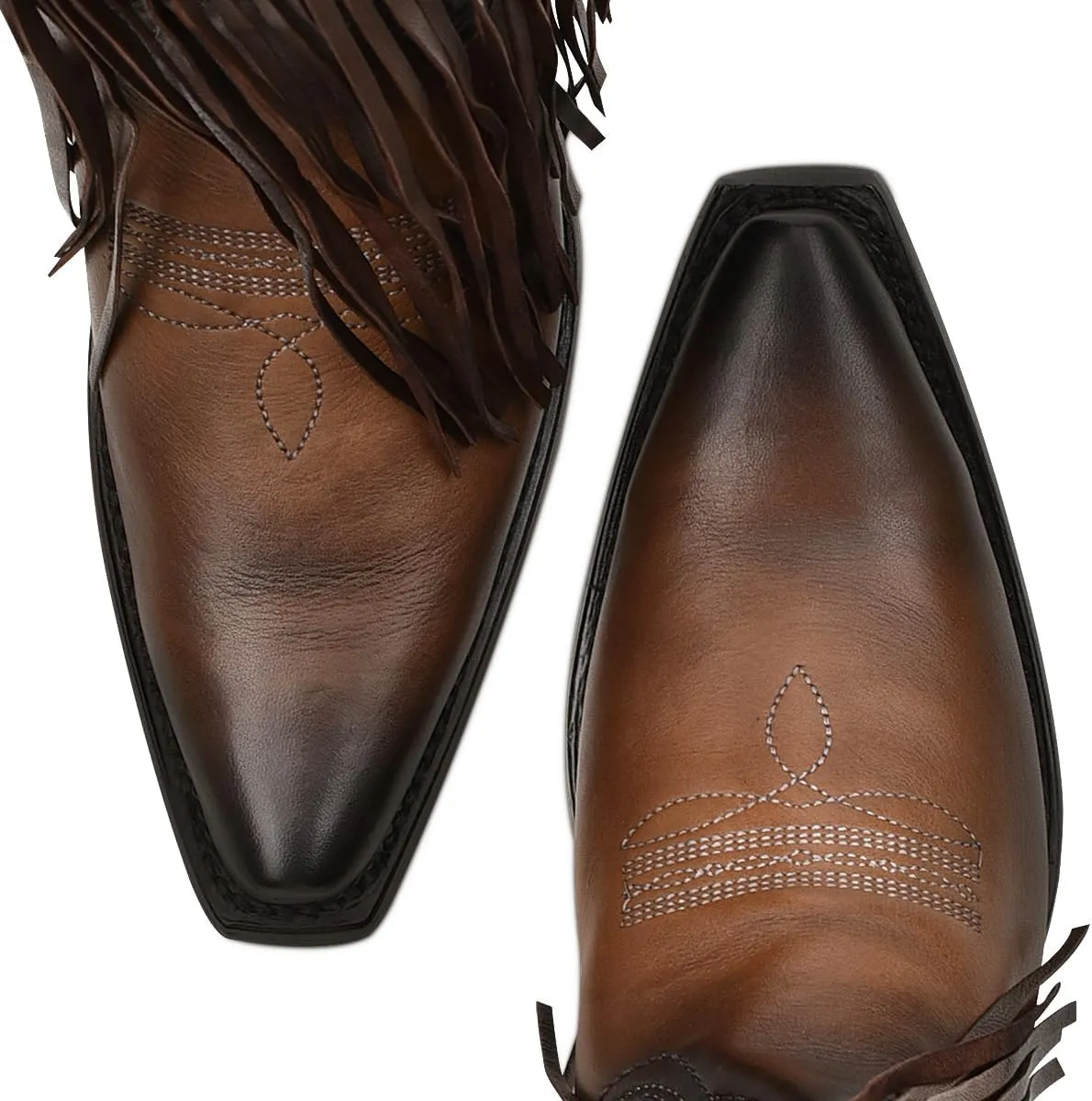Cuadra Women's boot in genuine bovine leather with embroidery 1GAXRS