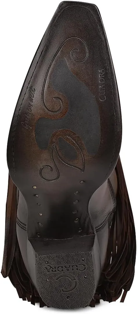 Cuadra Women's boot in genuine bovine leather with embroidery 1GAXRS