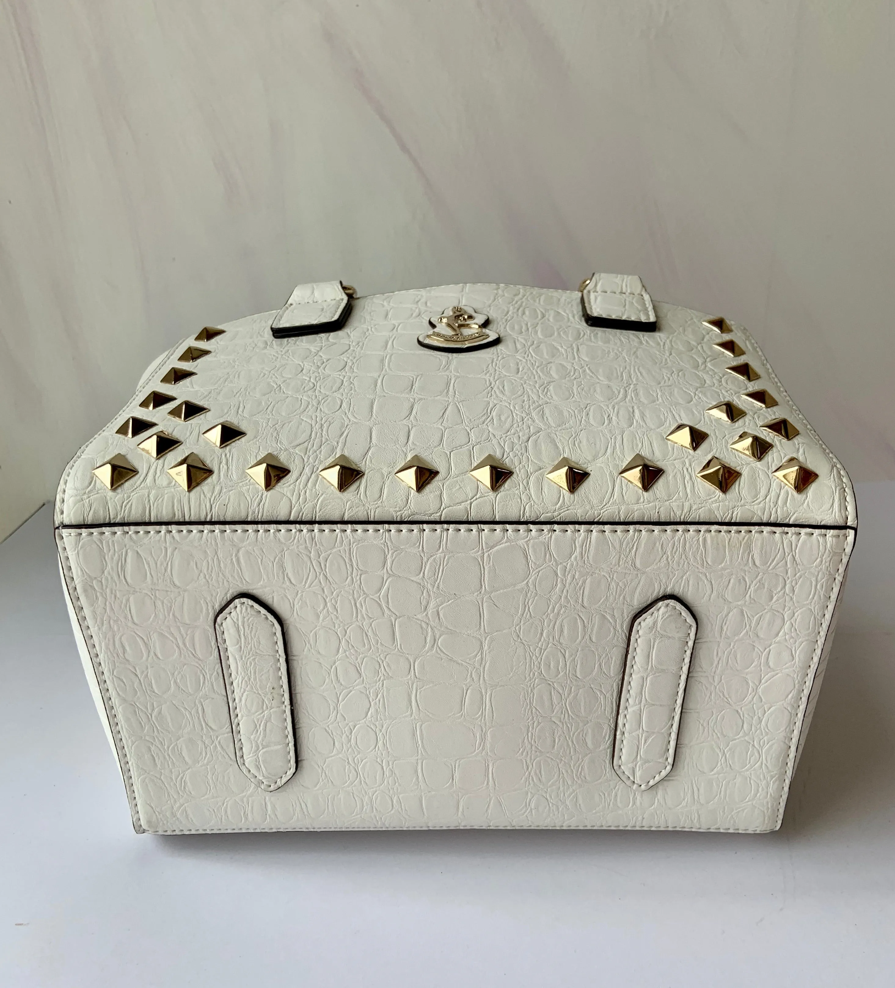 Cube Tote Bag EDGE, flat white