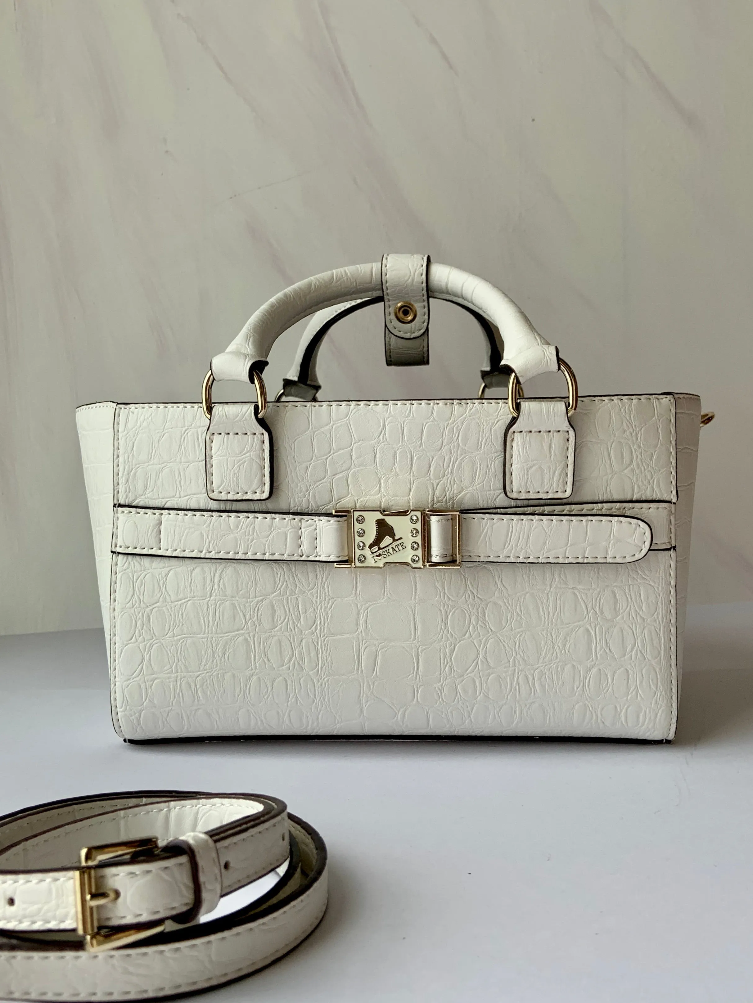 Cube Tote Bag EDGE, flat white