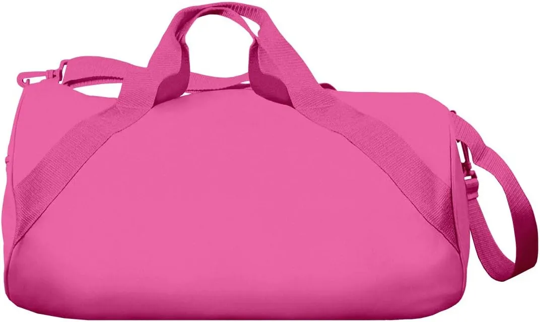 Custom Foil Text Dance Duffel Bag: Barrel Duffel Bag