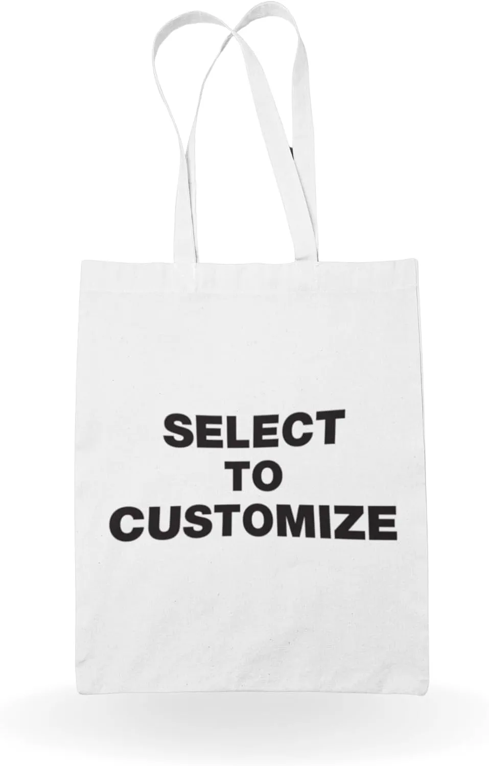 Custom Tote Bag - Design Your Own Personalized Tote Bag – Personalized Wedding Canvas Bag Gift for Women - Reusable Travel Grocery Shopping Business Promotion Giveaways Beach Bag