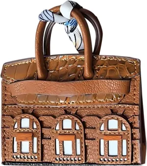 Cute Bag Charms for Women Preppy Bag Charm for Handbag Leather Handbag Decoration Purse Charm