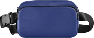 Dark Mineral Blue Women Fanny Pack Waterproof Hip Pack Belt Pouch Cute Travel Waist Bag