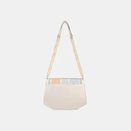 David Jones Geometric Crossbody Bag