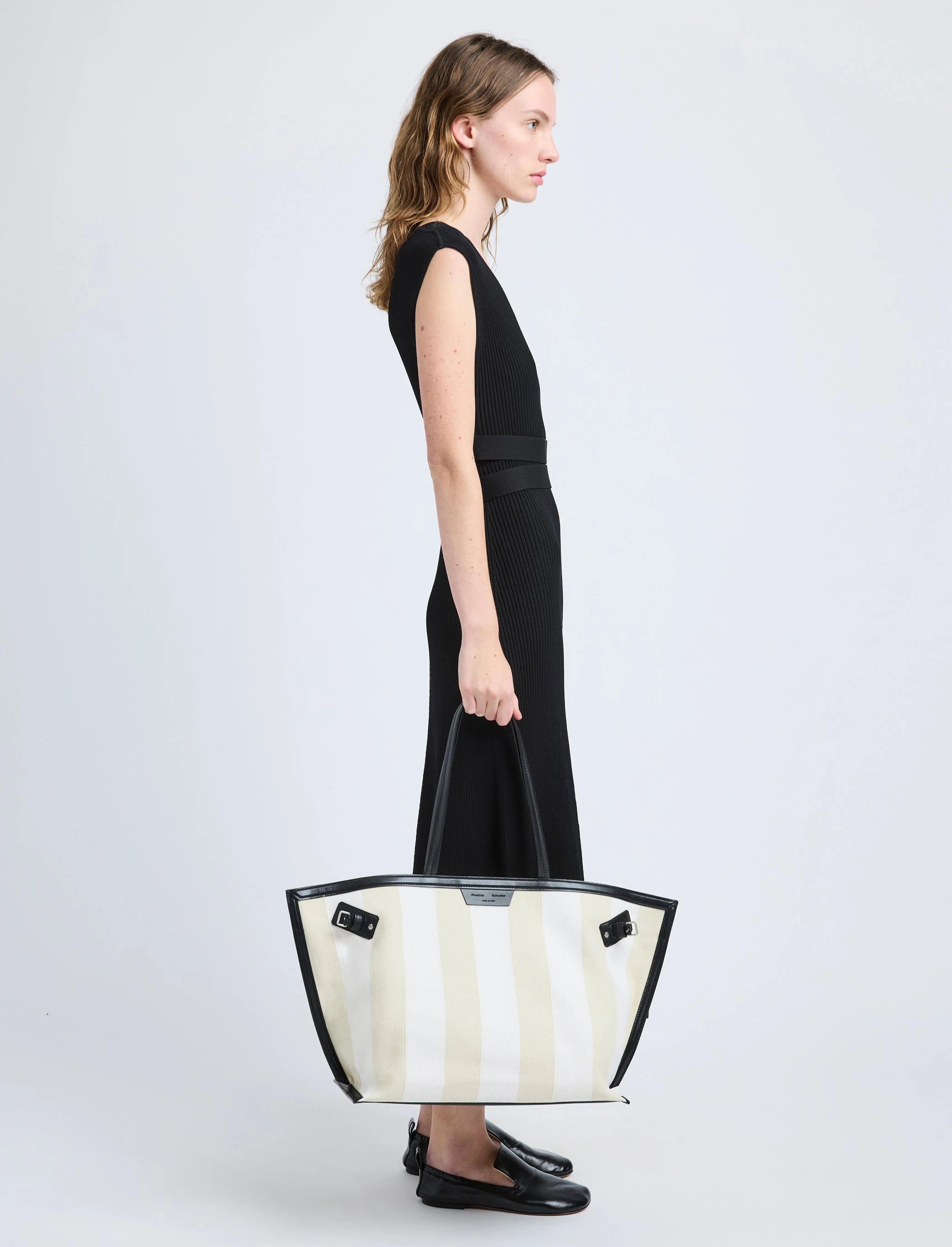Days Carryall in Striped Canvas