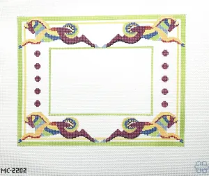 Deco Dressage Needlepoint Canvas