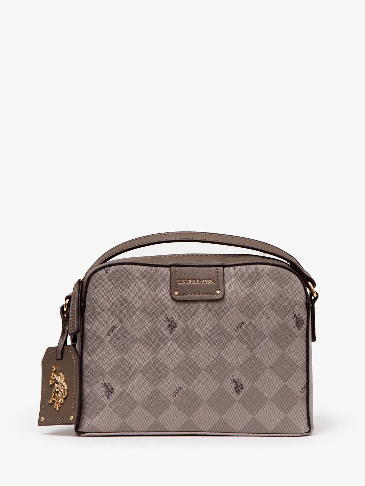 DIAMOND SIGNATURE CROSSBODY BAG