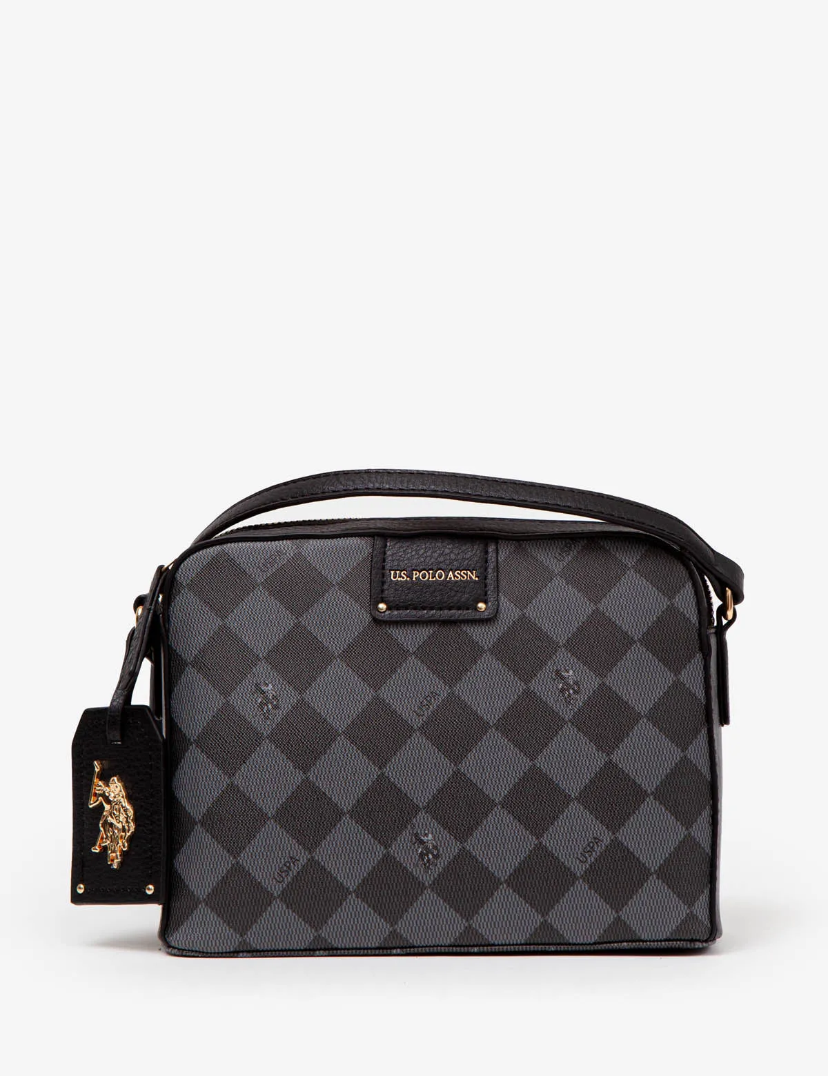 DIAMOND SIGNATURE CROSSBODY BAG