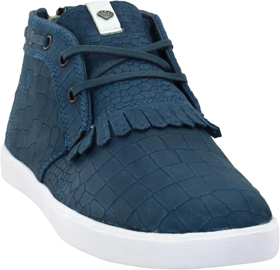 Diamond Supply Co. Mens Jasper Chukka X IBN Jasper Lace Up Sneakers Shoes Casual - Black