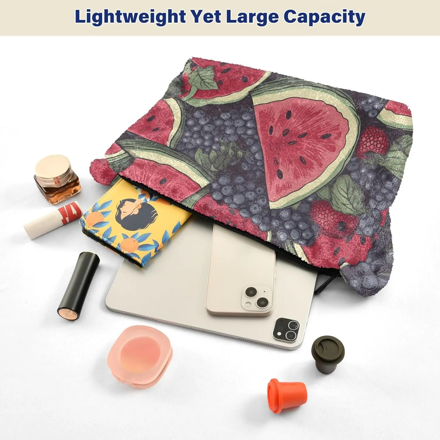 Different Red White Candies Plush Bag, Women Handbags, Shoulder Bags for Women