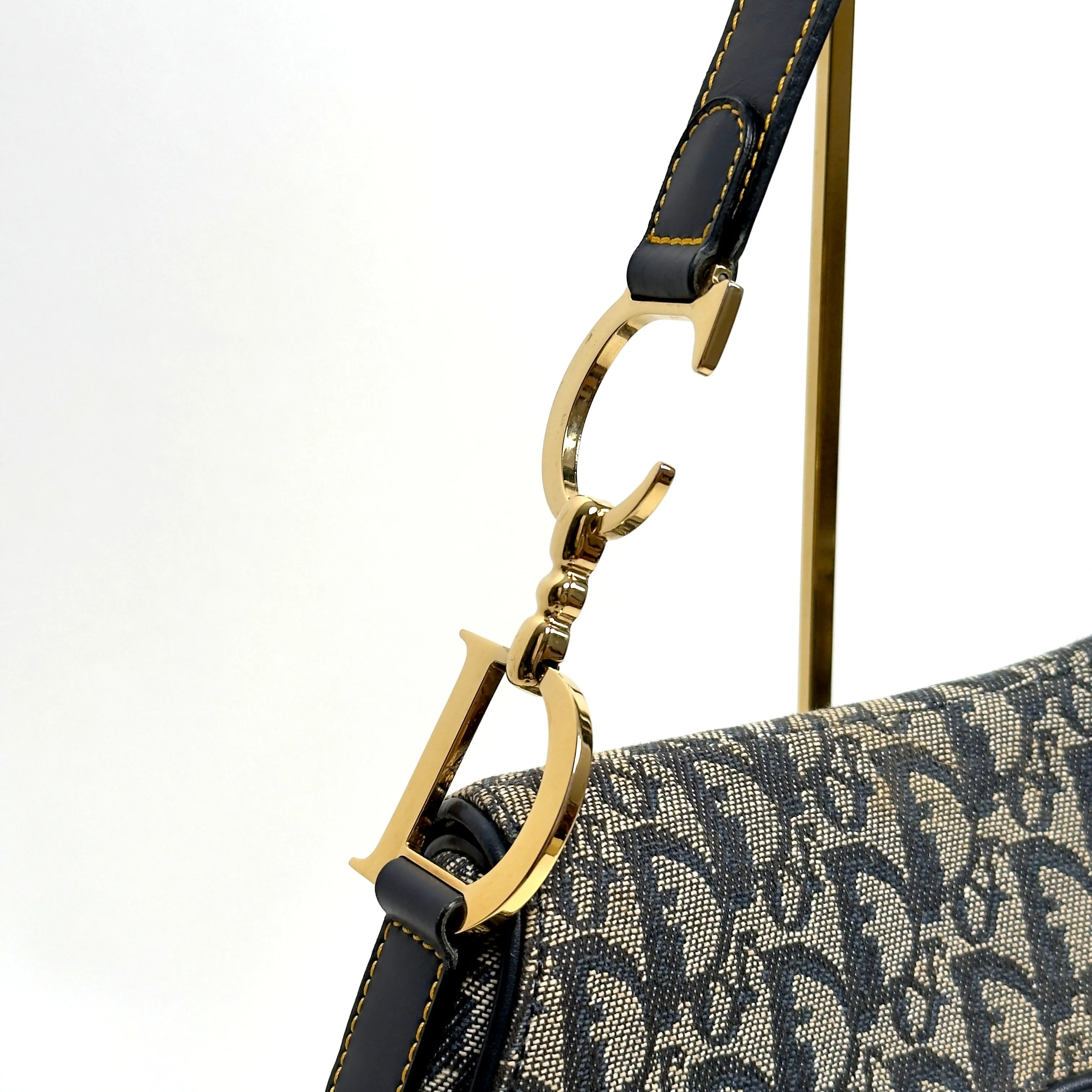 DIOR monogram saddle bag