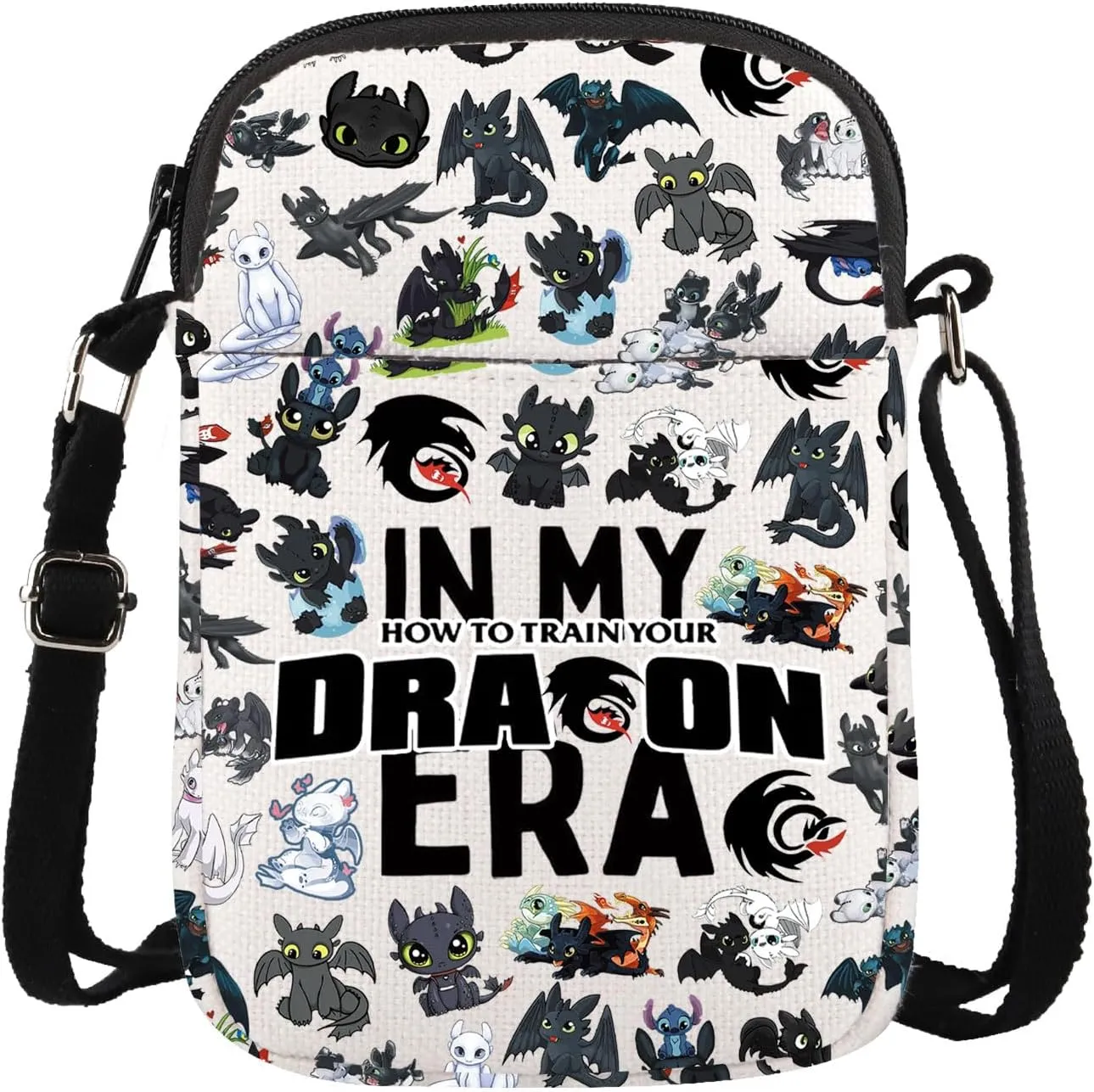 Dragon Training Gift Train Dragon Movie Inspired Gift HTTYD Movie Fans Gifts Crossbody Bag