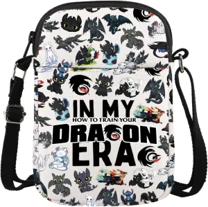 Dragon Training Gift Train Dragon Movie Inspired Gift HTTYD Movie Fans Gifts Crossbody Bag