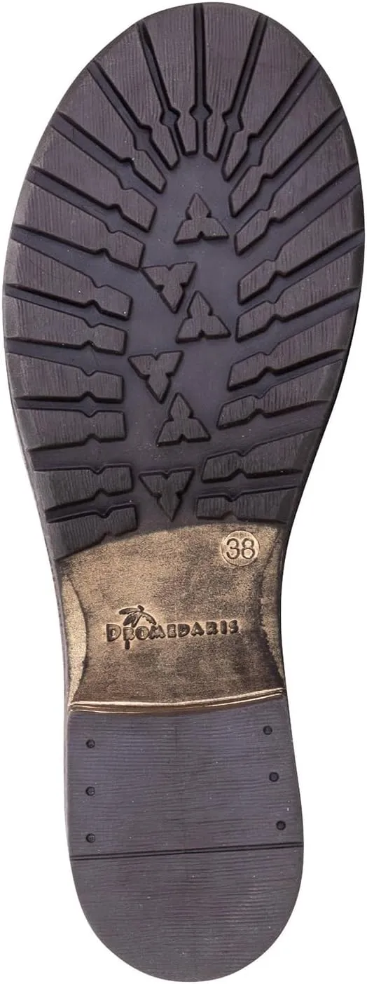 Dromedaris Kassia leather ankle boot - inside zip