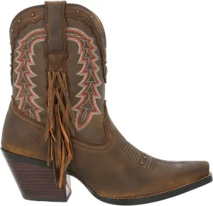 Durango Crush Women's Roasted Pecan Bootie Western Boot