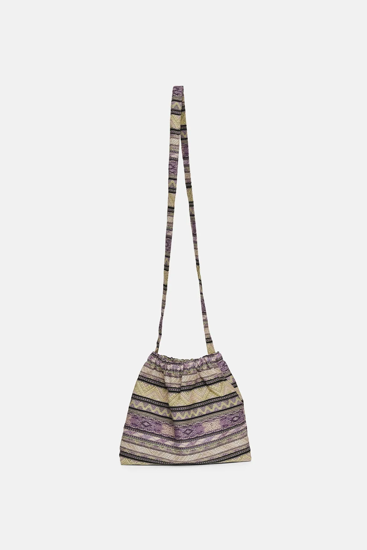 Elastic Pochette Ethnic Stripe