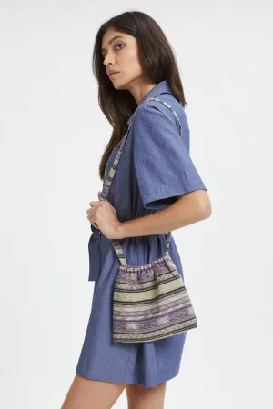 Elastic Pochette Ethnic Stripe