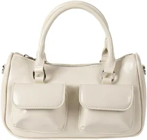 Epsion Women's Square Shoulder Bag Handbag Chain Detail Clutch Purse Solid Crossbody Bags Travel Work 2025
