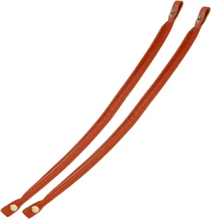 ERINGOGO 2Pcs Leather Handbag Grip Handles for Purse Tote Replacement Durable Artificial Leather Bag Grips for Crafting and Repairing